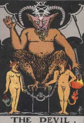 The Devil Tarot Card Meaning | Kristian von Sponneck