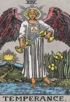 The Temperance Tarot Card Meaning | Kristian von Sponneck