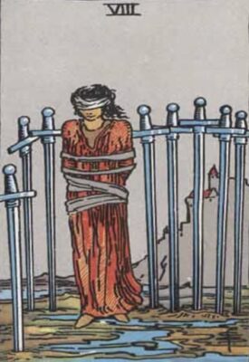 The Eight of Swords Tarot Card Meaning | Kristian von Sponneck