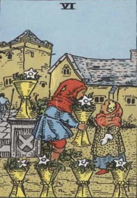 The Six of Cups Tarot Card Meaning | Kristian von Sponneck
